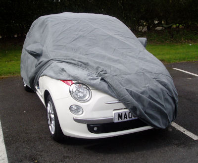 Fiat 500 Fitted 4 Layered Car Cover