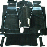 MGB GT Complete Hessian Backed Carpet Set ( Includes Load Area Carpet )